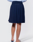 Avery Skirt 23" (Navy) - Skirt - Yakira Bella