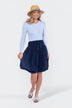 Avery Skirt 23" (Navy)
