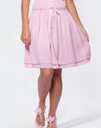 Avery Skirt 23" (Pink) - Skirt - Yakira Bella
