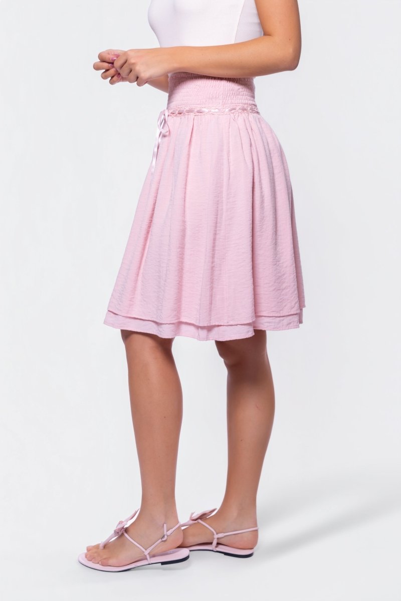Avery Skirt 23" (Pink) - Skirt - Yakira Bella