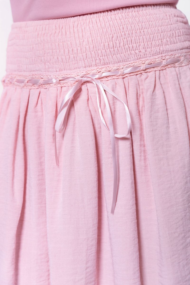 Avery Skirt 23" (Pink) - Skirt - Yakira Bella