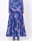 Aviana Skirt (Blue Purple) - Skirt - Yakira Bella