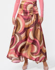 Aviana Skirt (Brown Pattern) - Skirt - Yakira Bella