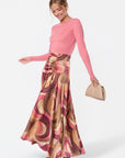 Aviana Skirt (Brown Pattern) - Skirt - Yakira Bella