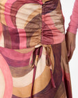 Aviana Skirt (Brown Pattern) - Skirt - Yakira Bella