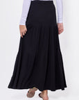 Ayla Skirt 36" (Black) - Skirt - Yakira Bella