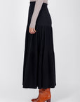 Ayla Skirt 36" (Black) - Skirt - Yakira Bella