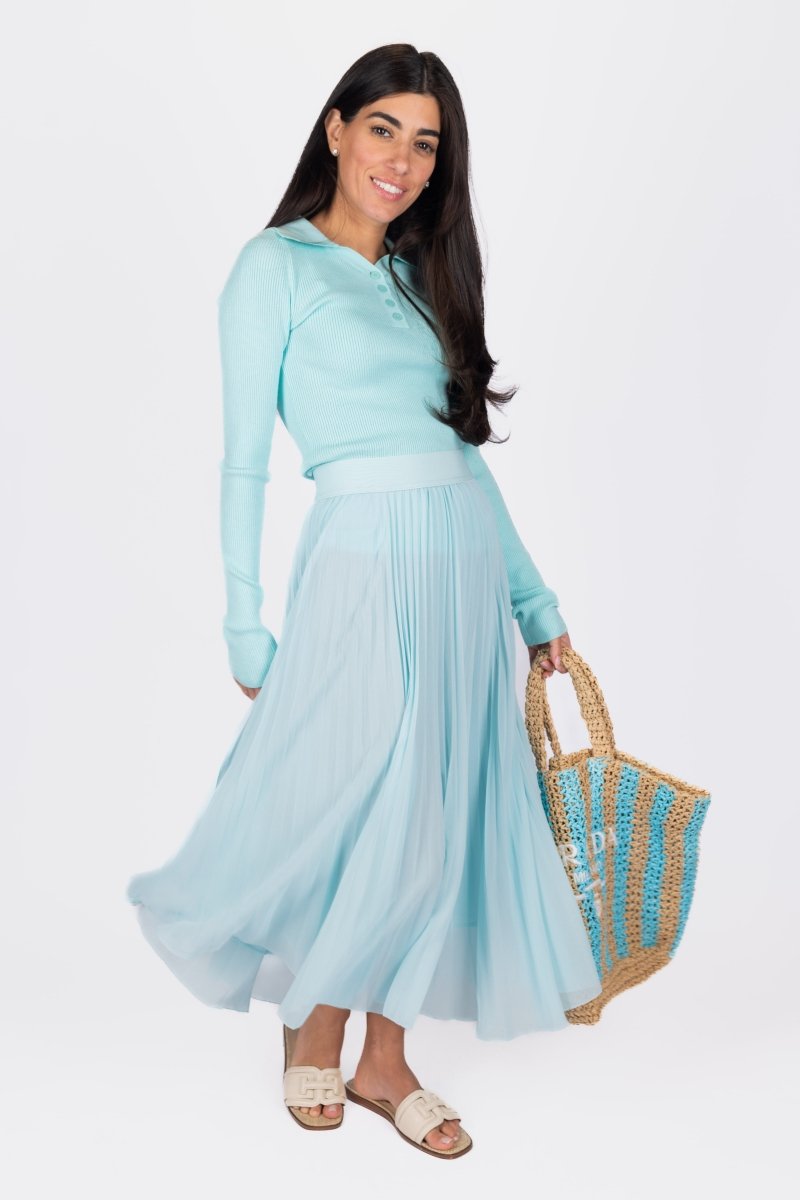 BAILEY TOP (AQUA BLUE) - Top - Yakira Bella