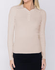 BAILEY TOP (BEIGE) - Top - Yakira Bella