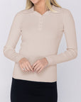 BAILEY TOP (BEIGE) - Top - Yakira Bella