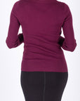 BAILEY TOP (BURGUNDY) - Top - Yakira Bella