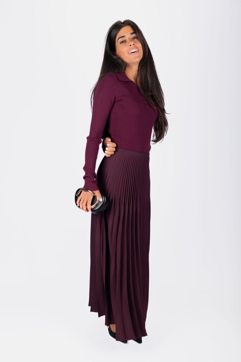 Bailey Top (Burgundy) - Top - Yakira Bella