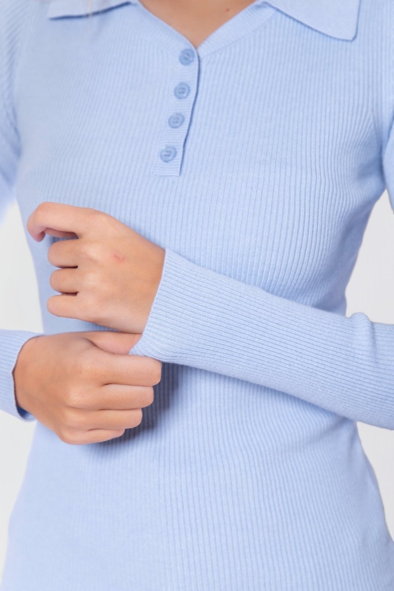 Bailey Top (Light Blue) - Top - Yakira Bella