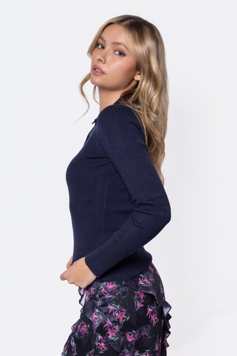 Bailey Top (Navy) - Top - Yakira Bella