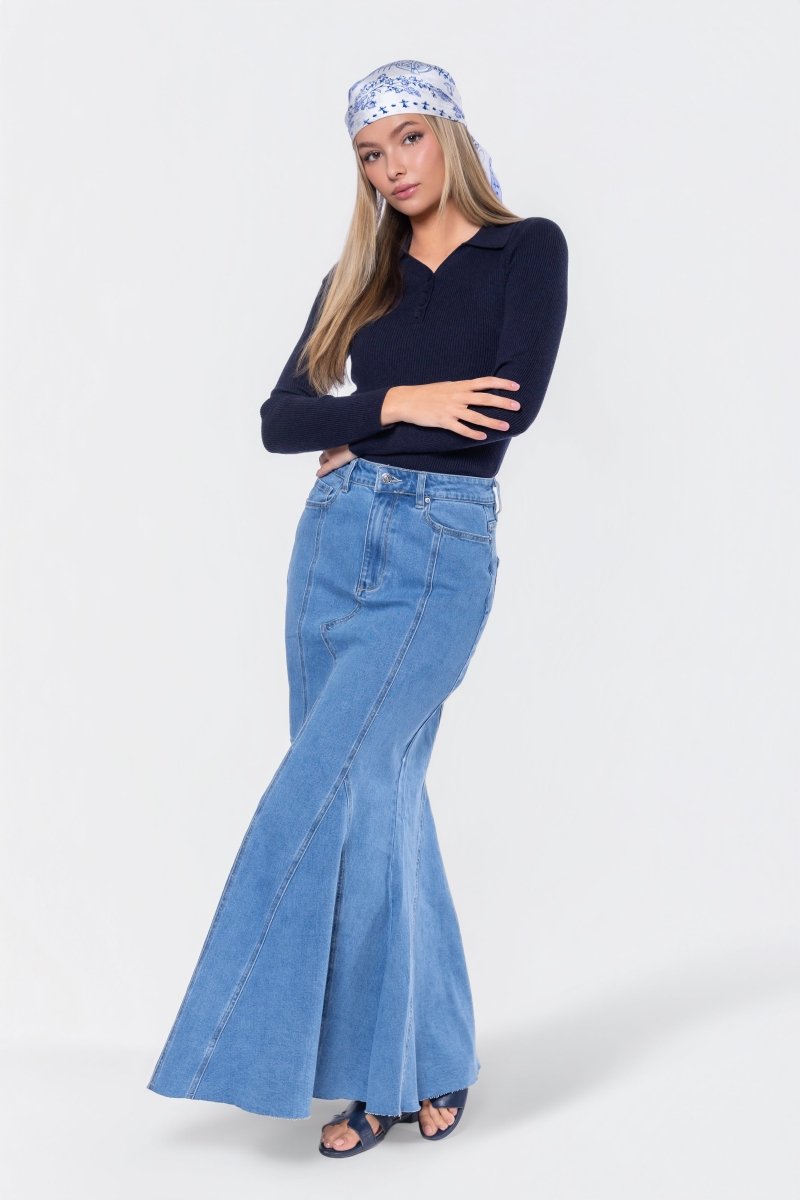 Bailey Top (Navy) - Top - Yakira Bella