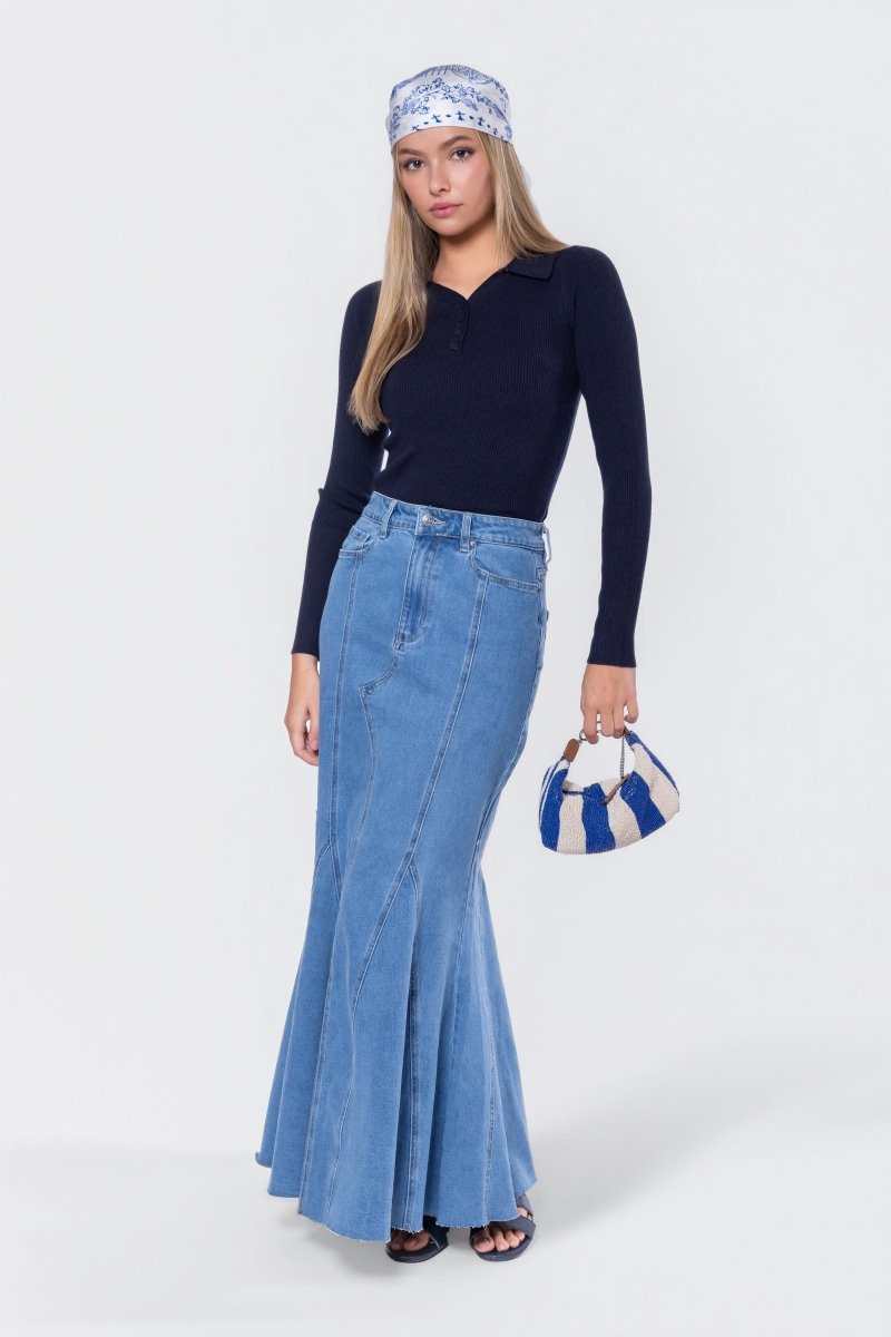 Bailey Top (Navy) - Top - Yakira Bella