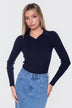 Bailey Top (Navy)