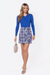 Hannah Skirt (Navy Multi)