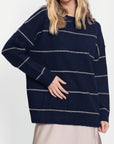 BALI SWEATER (NAVY) - Top - Yakira Bella