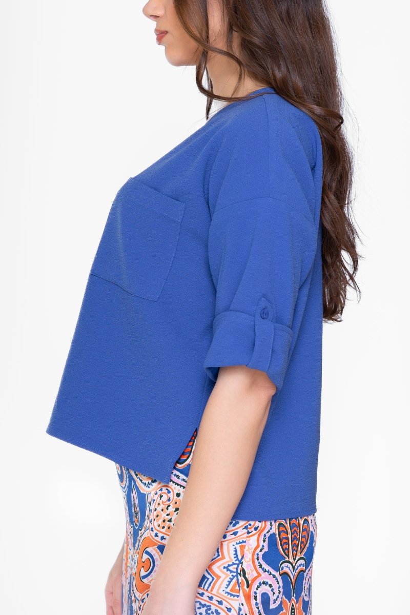 BECCA TOP (BLUE) - Top - Yakira Bella