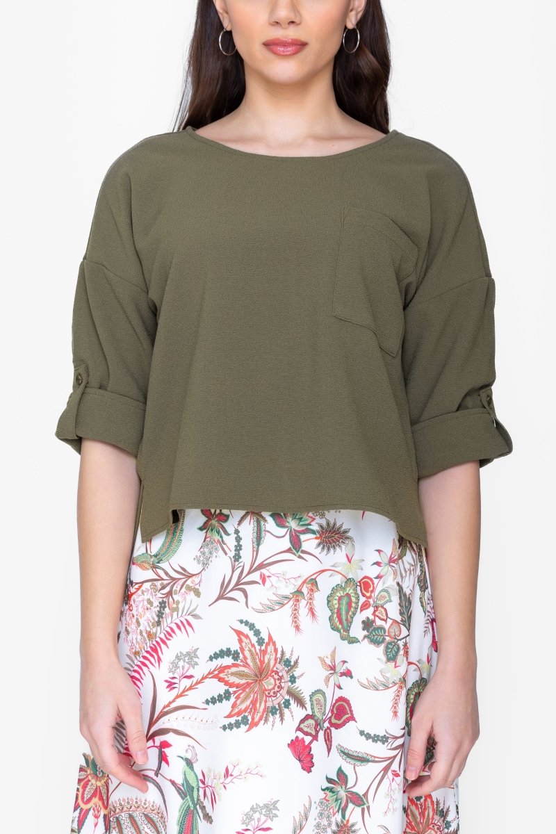 BECCA TOP (OLIVE) - Top - Yakira Bella