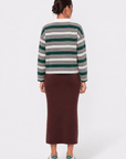 Bennie Top (Green Brown) - Top - Yakira Bella