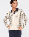 Bennie Top (Ivory Navy) - Top - Yakira Bella