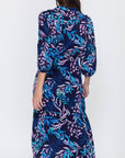 BLAKE DRESS (PURPLE PATTERN) - Dress - Yakira Bella