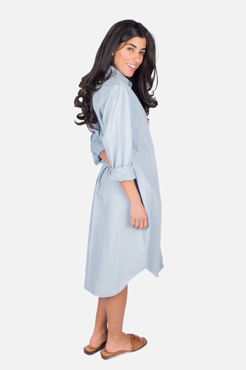 BONNIE DRESS 41" (BLUE) - Dress - Yakira Bella