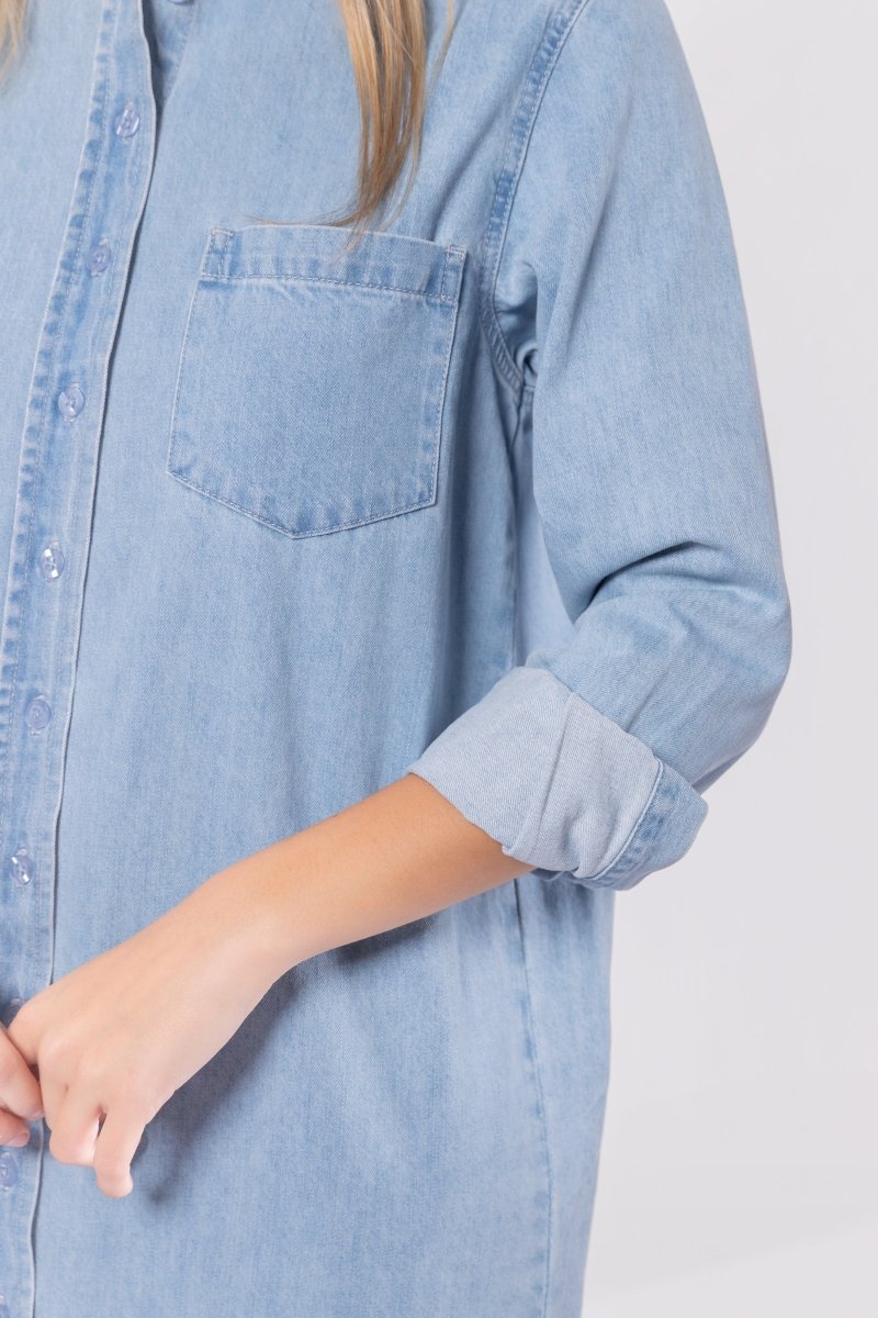 Bonnie Dress 49" (Blue) - Dress - Yakira Bella