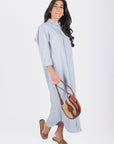 BONNIE DRESS 49" (LIGHT BLUE) - Dress - Yakira Bella