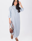 BONNIE DRESS 49" (LIGHT BLUE) - Dress - Yakira Bella