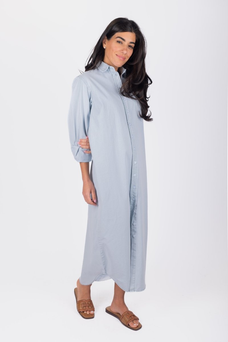 BONNIE DRESS 49&quot; (LIGHT BLUE) - Dress - Yakira Bella