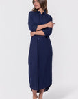 Bonnie Dress 49" (Navy) - Dress - Yakira Bella