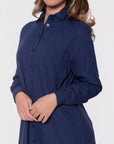 Bonnie Dress 49" (Navy) - Dress - Yakira Bella