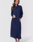 Bonnie Dress 49" (Navy) - Dress - Yakira Bella