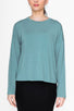 BOXY LONG SLEEVE TEE (GREEN) - Top - Yakira Bella