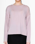 BOXY LONG SLEEVE TEE (TAUPE) - Top - Yakira Bella