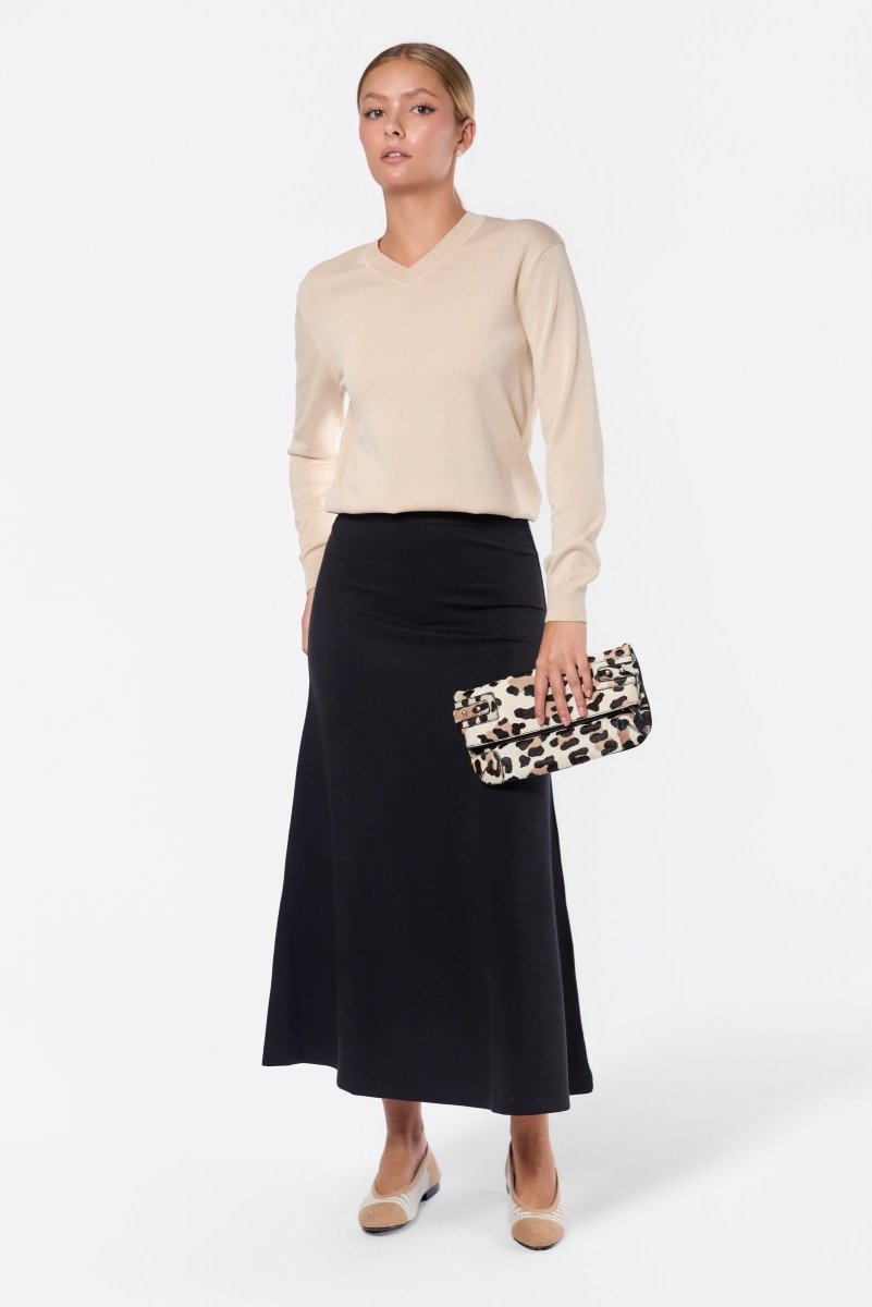 Brenna Skirt (Black) - Skirt - Yakira Bella
