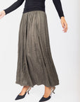 Bria Skirt (Dark Olive) - Skirt - Yakira Bella