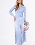 Bria Skirt (Light Blue) - Skirt - Yakira Bella