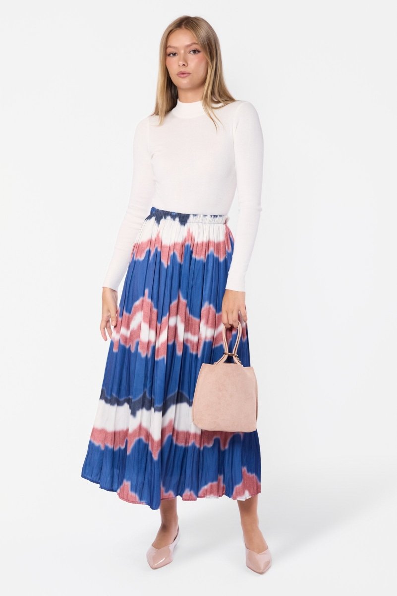 Bria Skirt (Navy Brown) - Skirt - Yakira Bella