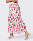 Bria Skirt (White/Red) - Skirt - Yakira Bella