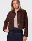 Britt Jacket (Brown) - Top - Yakira Bella