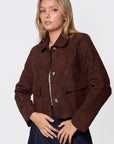 Britt Jacket (Brown) - Top - Yakira Bella