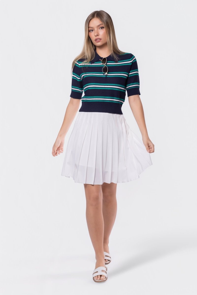 Brooklyn Top (Navy) - Top - Yakira Bella