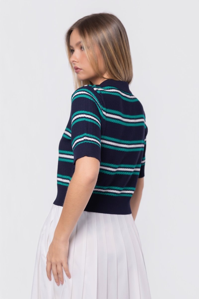 Brooklyn Top (Navy) - Top - Yakira Bella