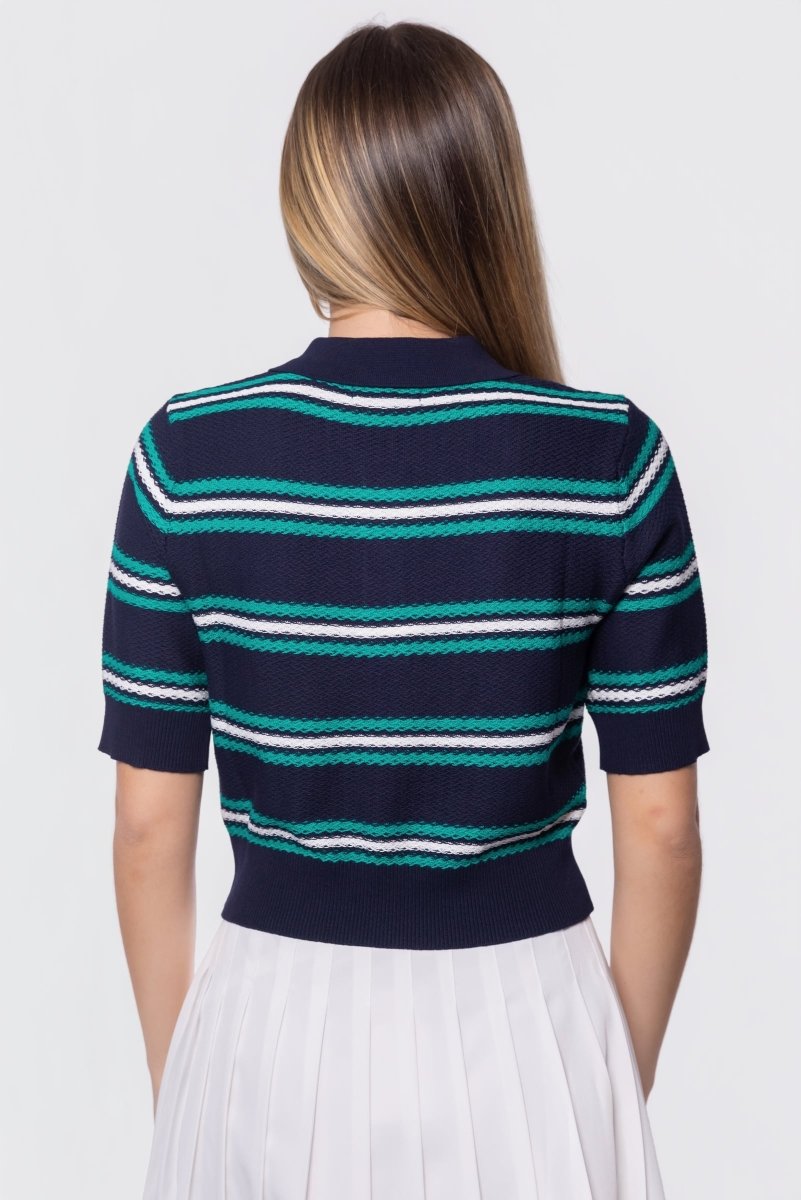 Brooklyn Top (Navy) - Top - Yakira Bella