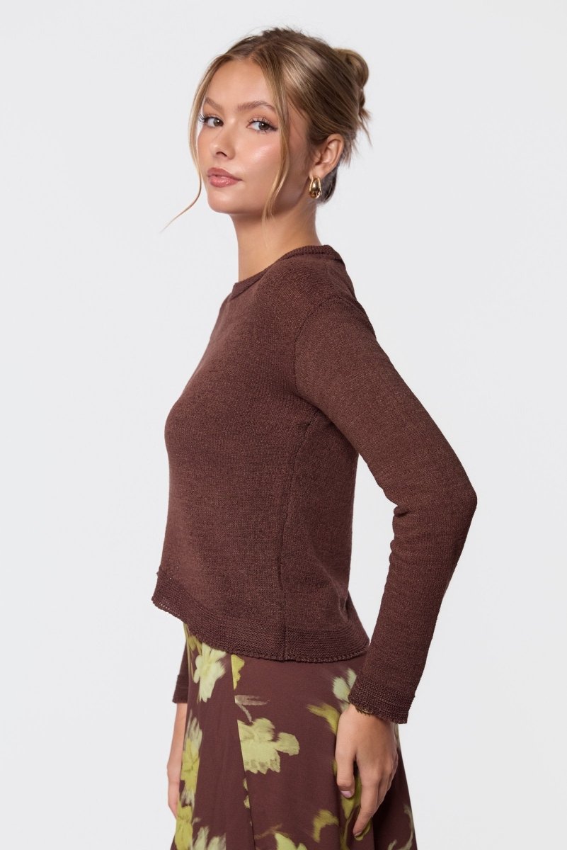 Cade Top (Brown) - Top - Yakira Bella