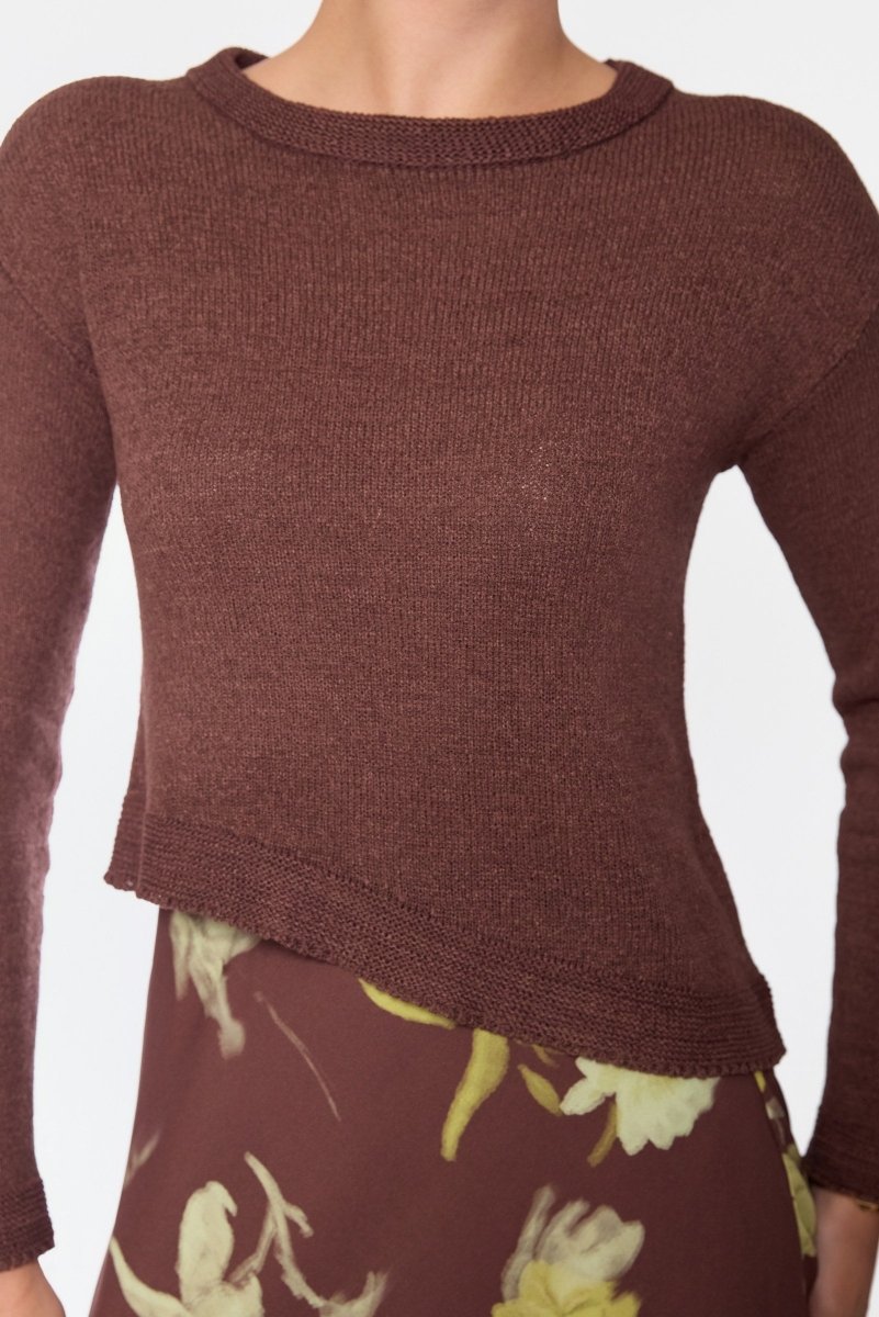 Cade Top (Brown) - Top - Yakira Bella